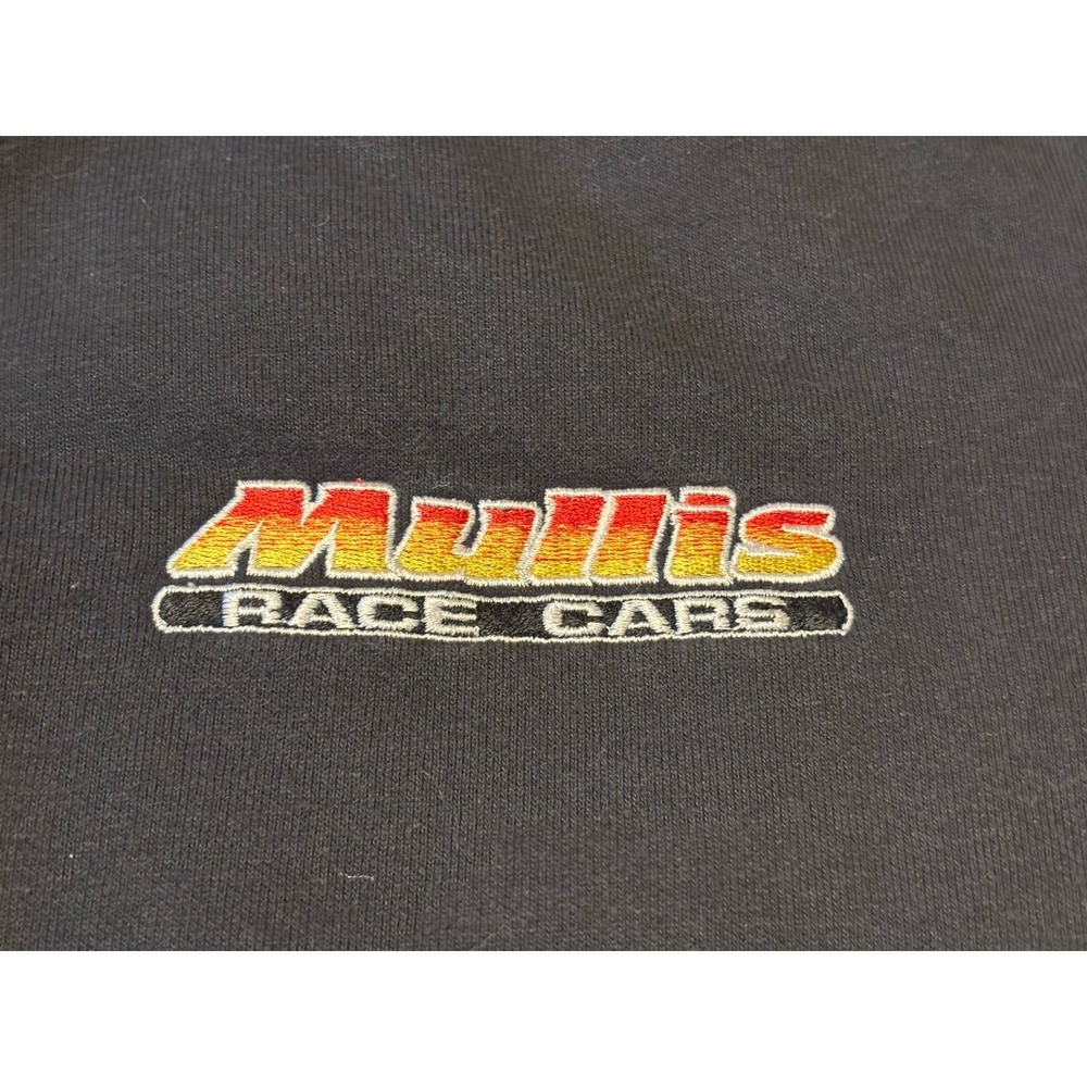 Custom Mullis Race Cars Carhartt Original Fit Sz L Black Crew Neck Sweatshirt - Picture 2 of 7